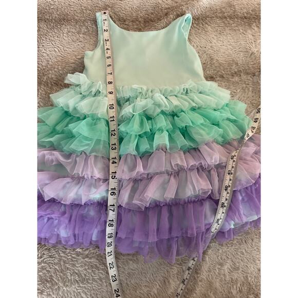 Janie and Jack Disney The Little Mermaid Tulle Dress Sz 18-24 M - Picture 11 of 13